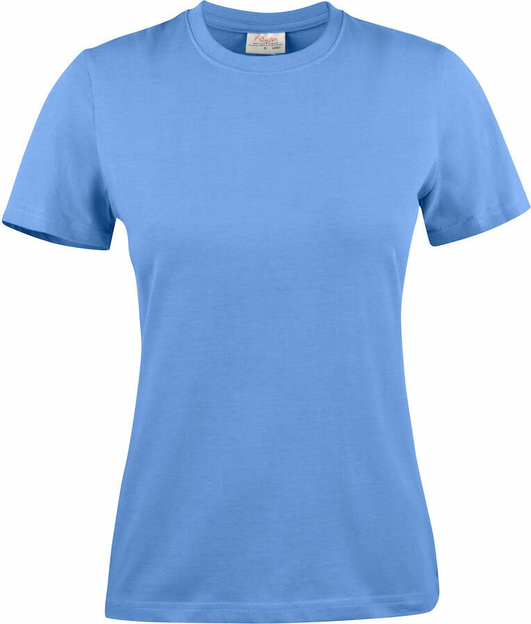 Naisten t-paita Heavy Lady Taivaansininen (516)