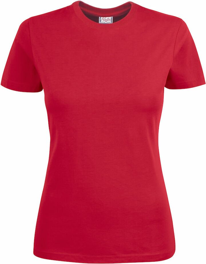 Naisten t-paita Heavy Lady Punainen (400)