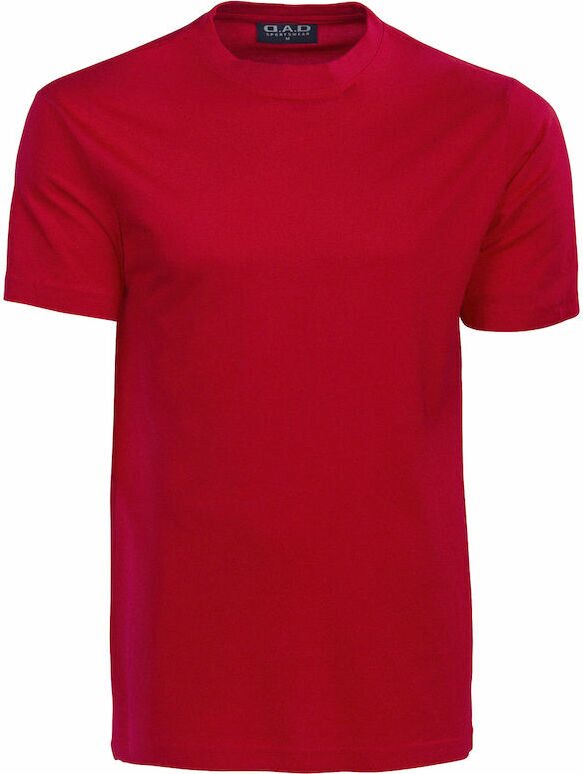 Miesten puuvillainen t-paita Auckland Punainen (450)