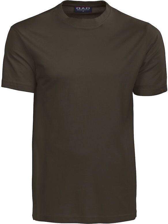 Miesten puuvillainen t-paita Auckland Ruskea (550)