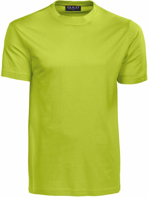 Miesten puuvillainen t-paita Auckland Lime (630)