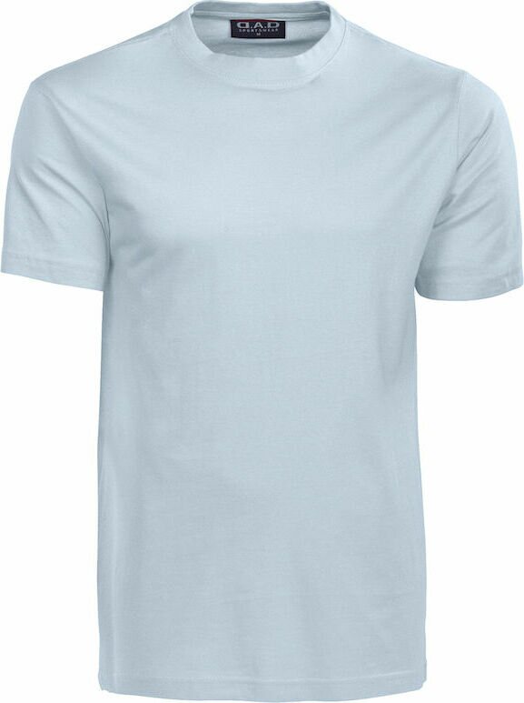 Miesten puuvillainen t-paita Auckland Vaaleansininen (720)