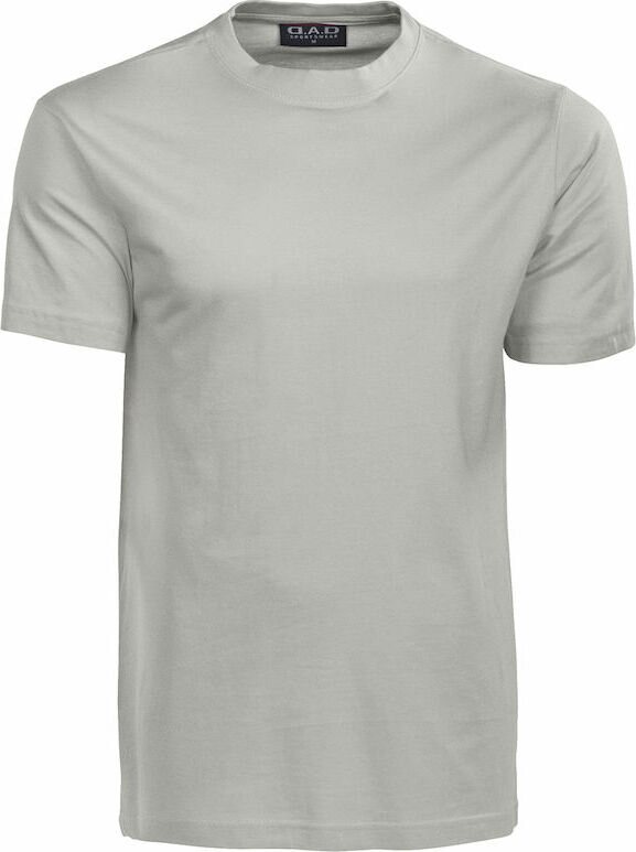 Miesten puuvillainen t-paita Auckland Hopea (900)