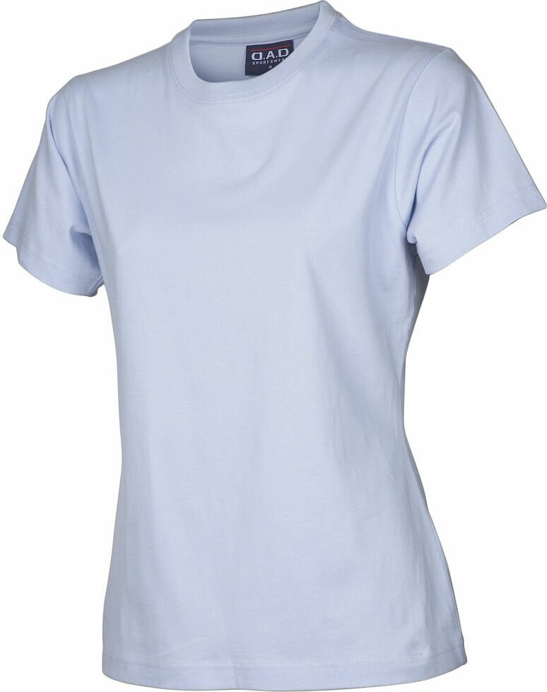 Naisten puuvillainen t-paita Auckland Lady Vaaleansininen (720)