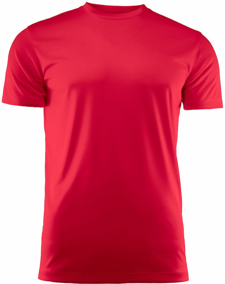 Miesten tekninen t-paita Run Punainen (400)
