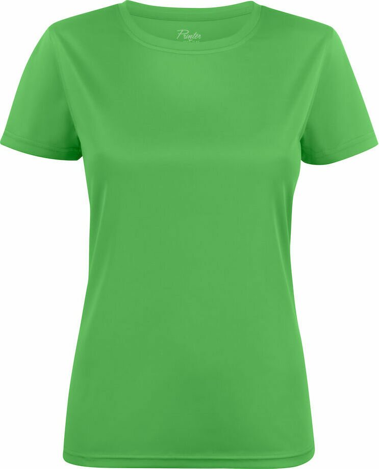 Naisten tekninen t-paita Run Lime (730)