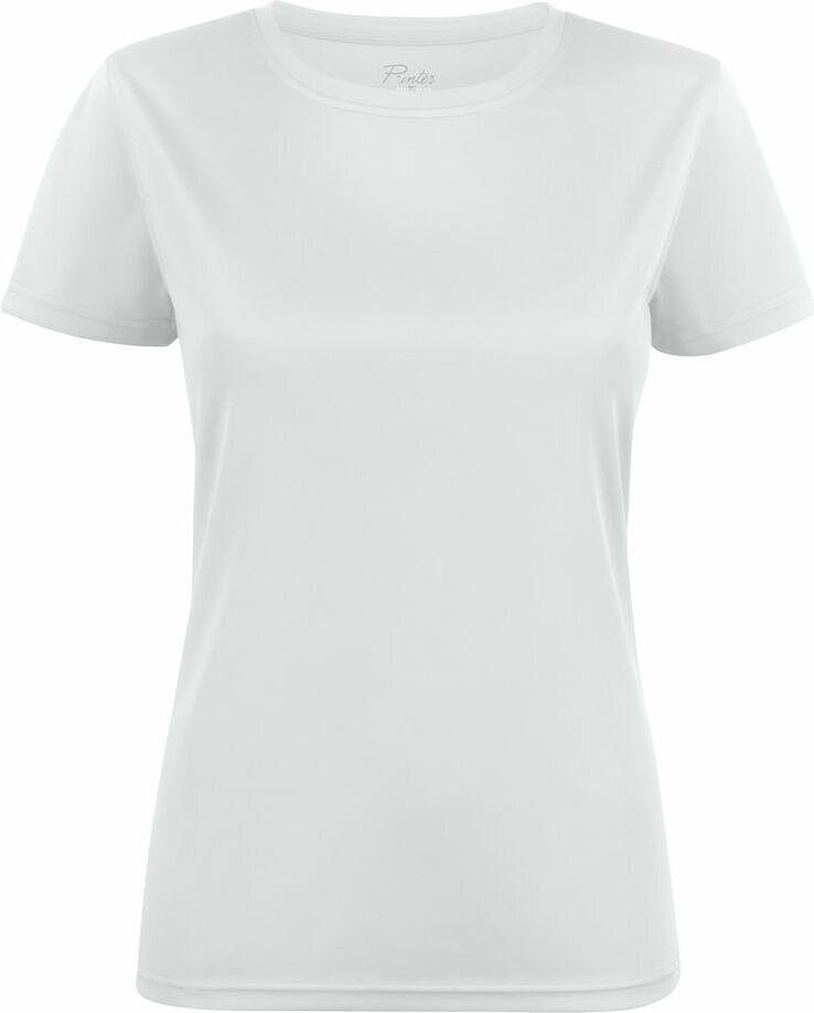 Naisten tekninen t-paita Run Valkoinen (100)