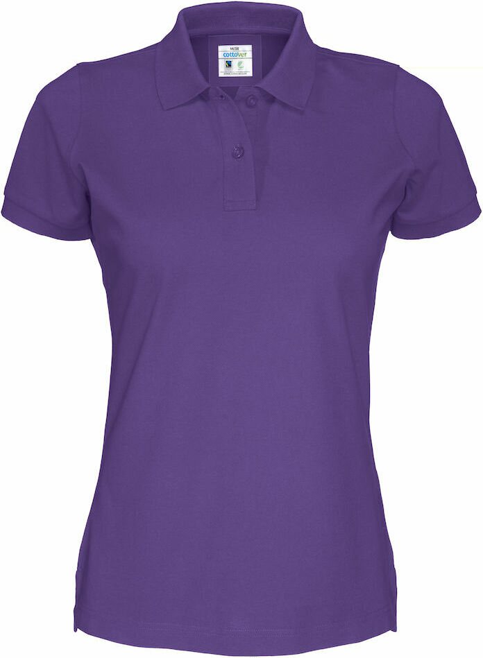 Naisten klassinen Pikee Lady Violetti (885)