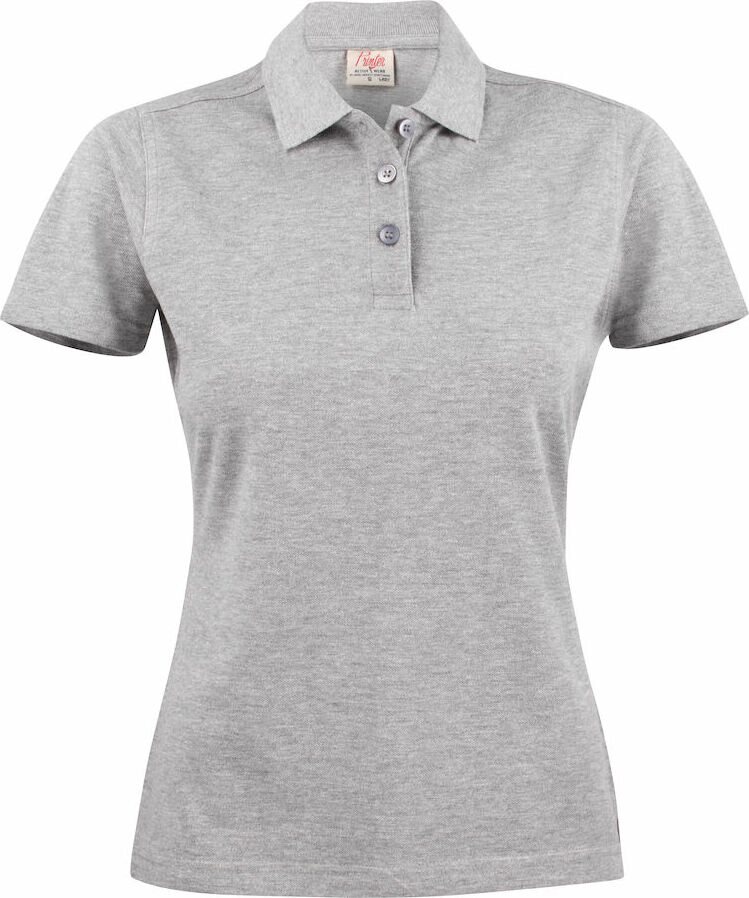 Naisten pikee Surf Light Lady Meleerattu harmaa (120)