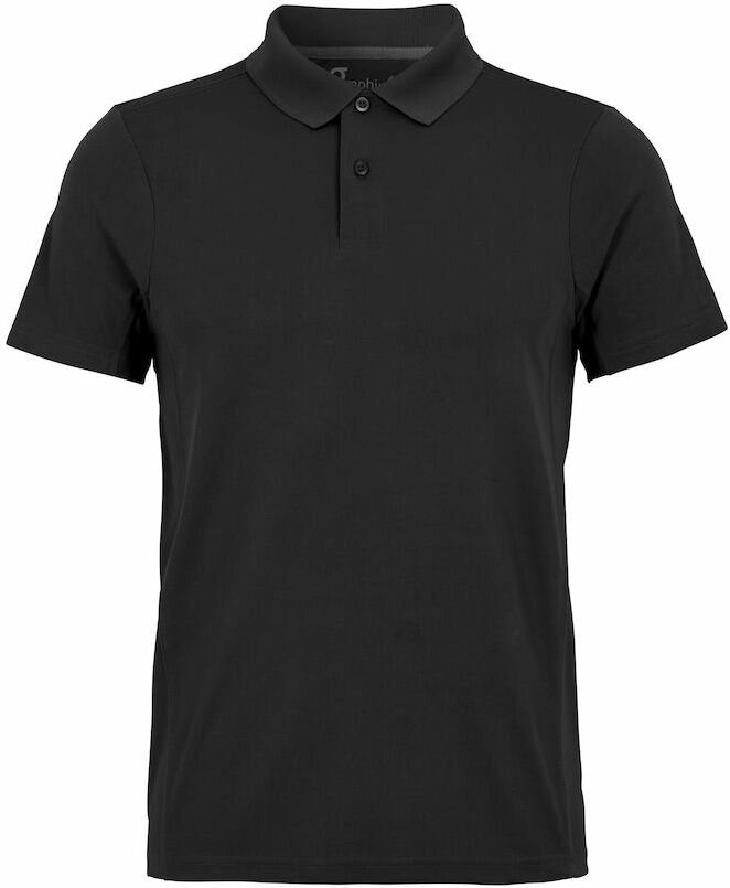 Miesten tekninen pikee Sevilla Musta (990)