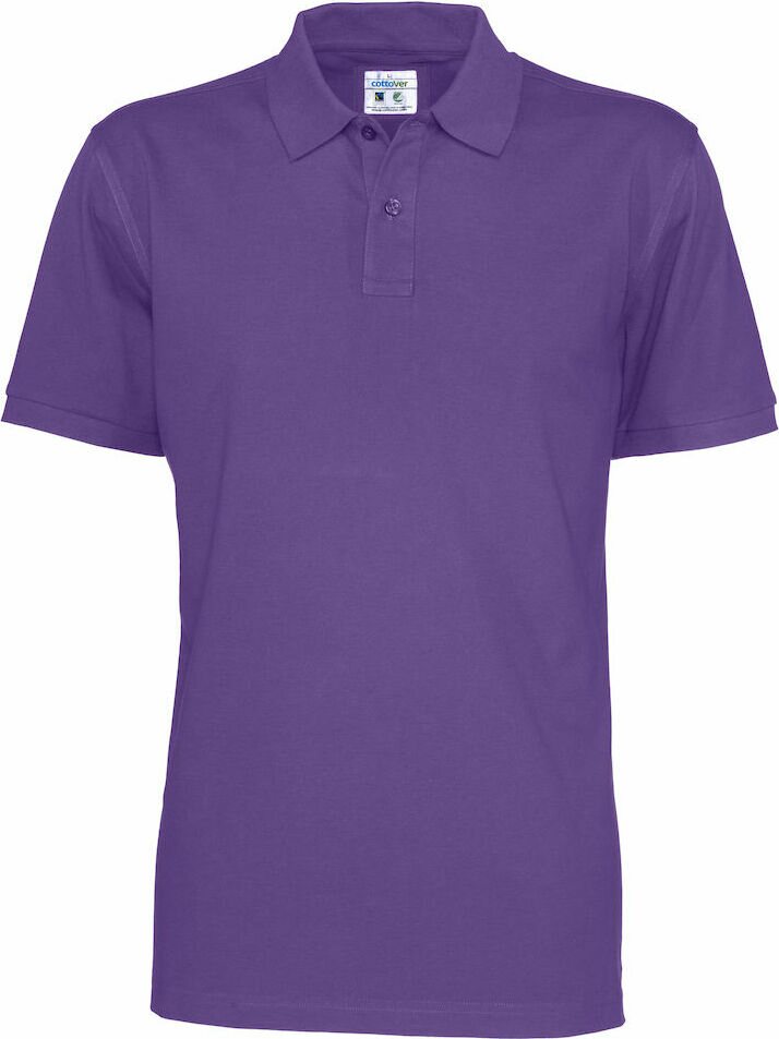 Miesten klassinen Pikee Violetti (885)