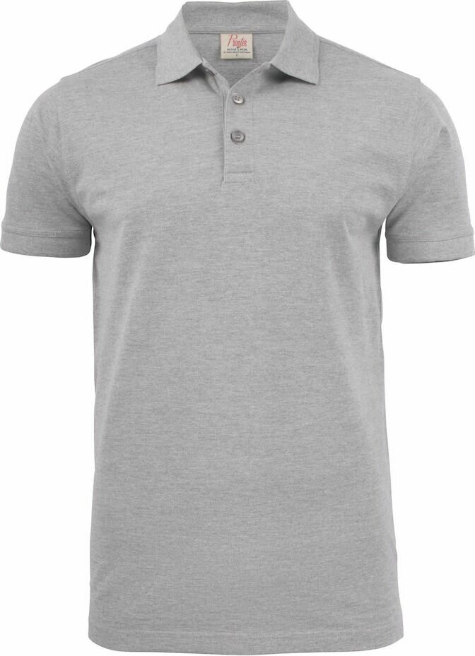 Miesten pikee Surf Stretch Meleerattu harmaa (120)