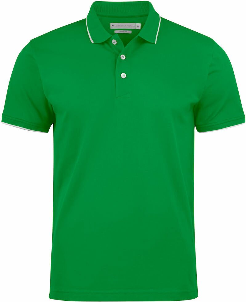 Miesten klassinen pikee Greenville Modern Vihreä (728)