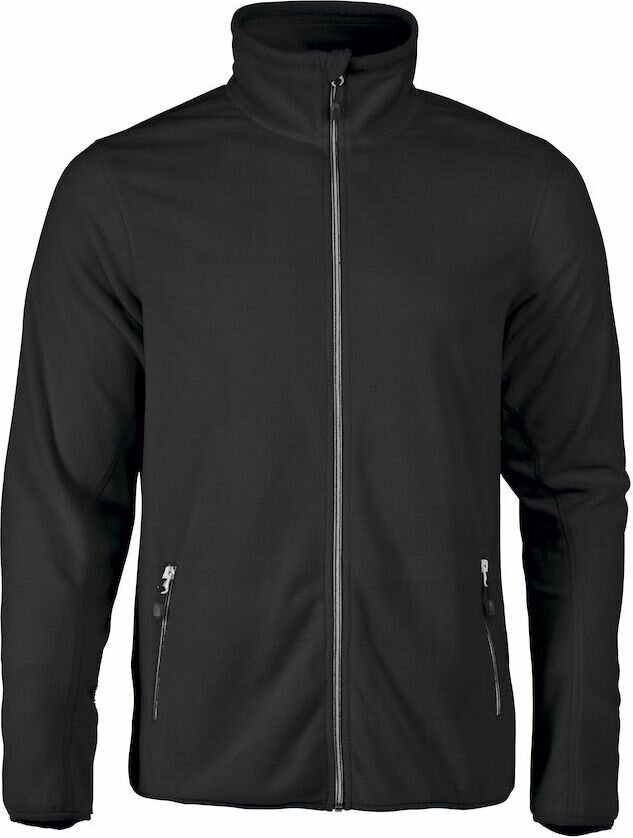 Miesten fleecetakki Twohand Musta (900)