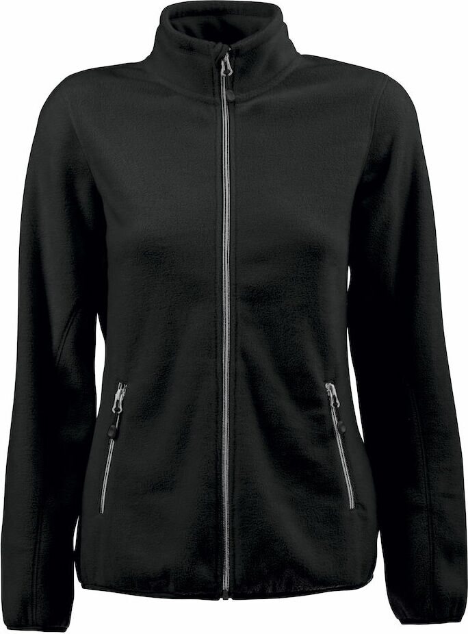 Naisten paksu fleecetakki Rocket Musta (900)