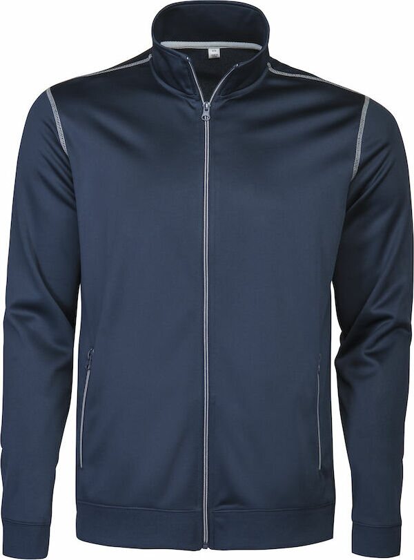 Miesten tekninen collegetakki Duathlon Tummansininen (600)