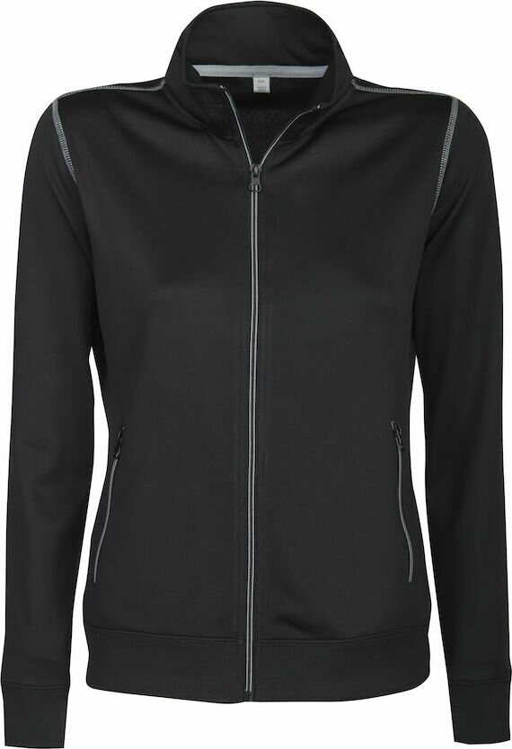 Naisten tekninen collegetakki Duathlon Lady Musta (900)