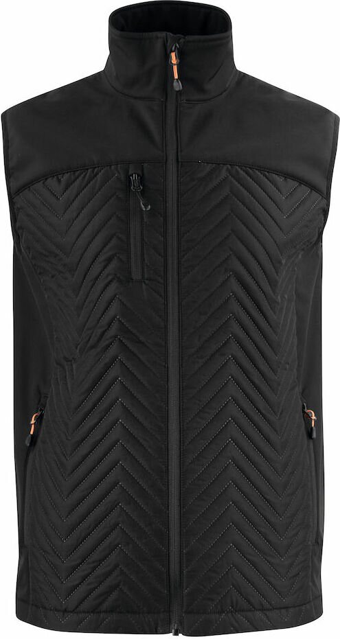 Miesten softshell-liivi Maverick Vest Musta (900)