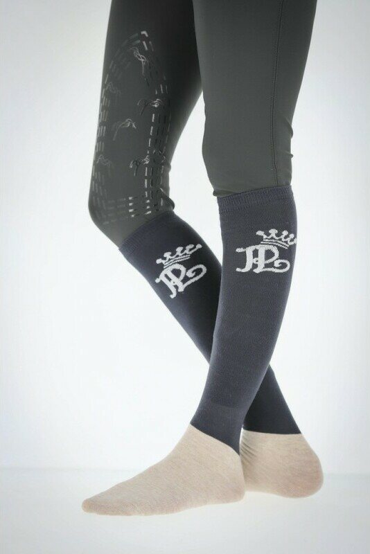 Pénélope Concours ratsastussukat Harmaa/Kerma