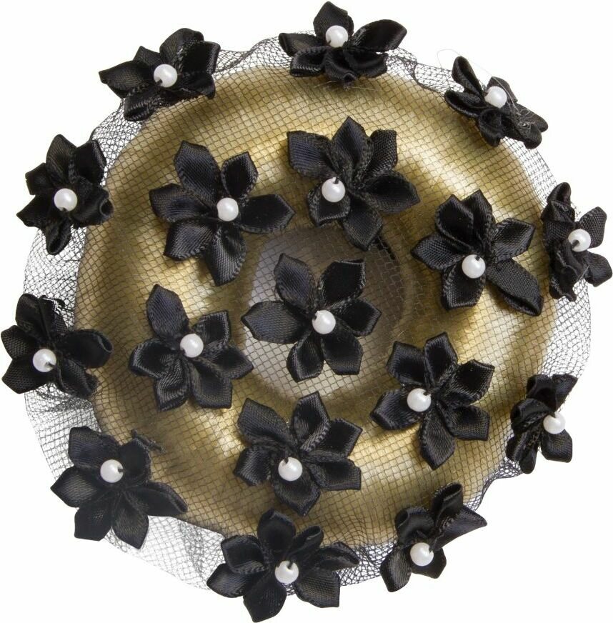 Imperial Riding Nutturaverkko kukilla Musta