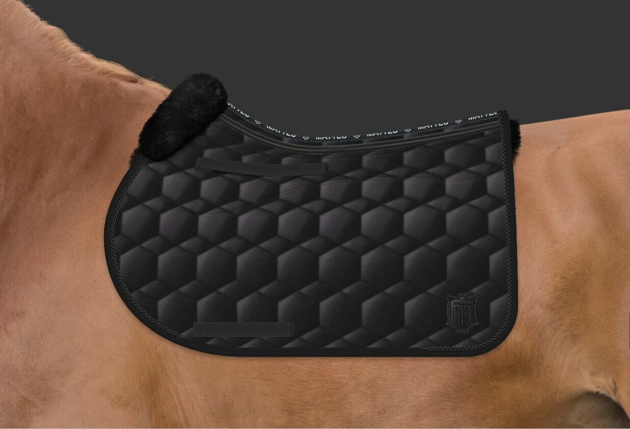 Mattes Lampaankarva correction huopa Musta