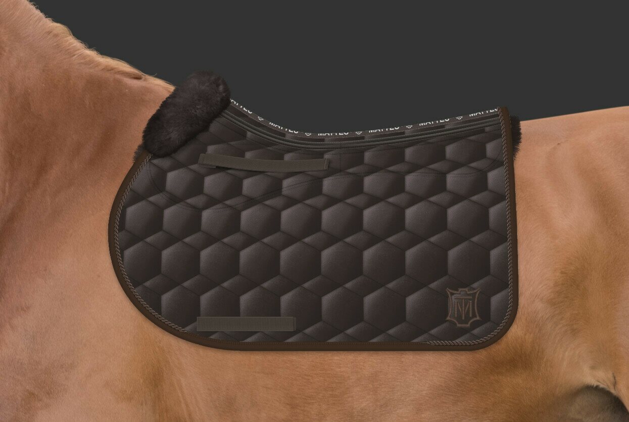 Mattes Lampaankarva correction huopa Ruskea