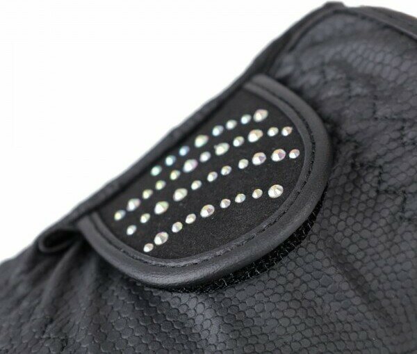 RSL Dubai ratsastuskäsineet Musta