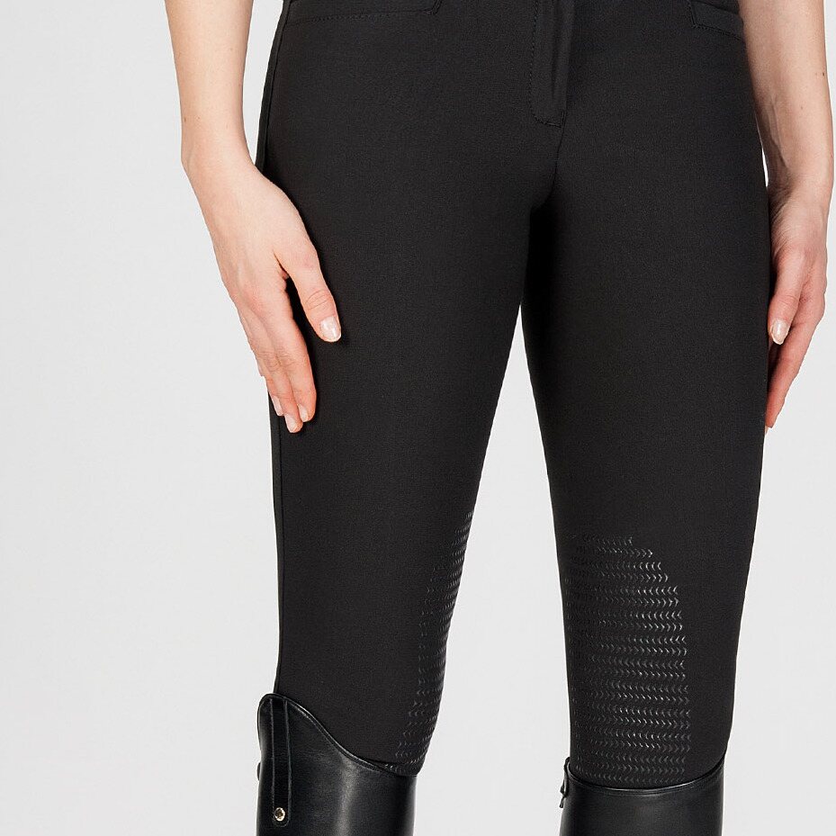 Equiline Ash KneeGrip ratsastushousut Musta