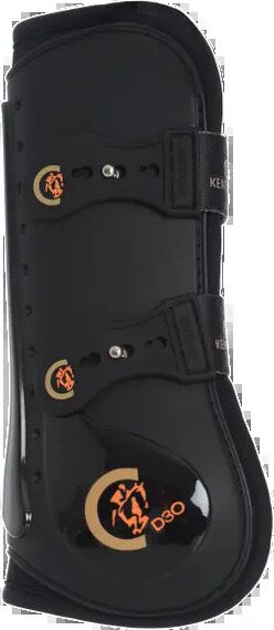 Kentucky Tendon Boots Elastic jännesuojat Musta