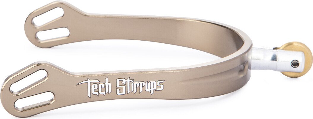 Tech Stirrups Verona Rowel kannukset Ruskea