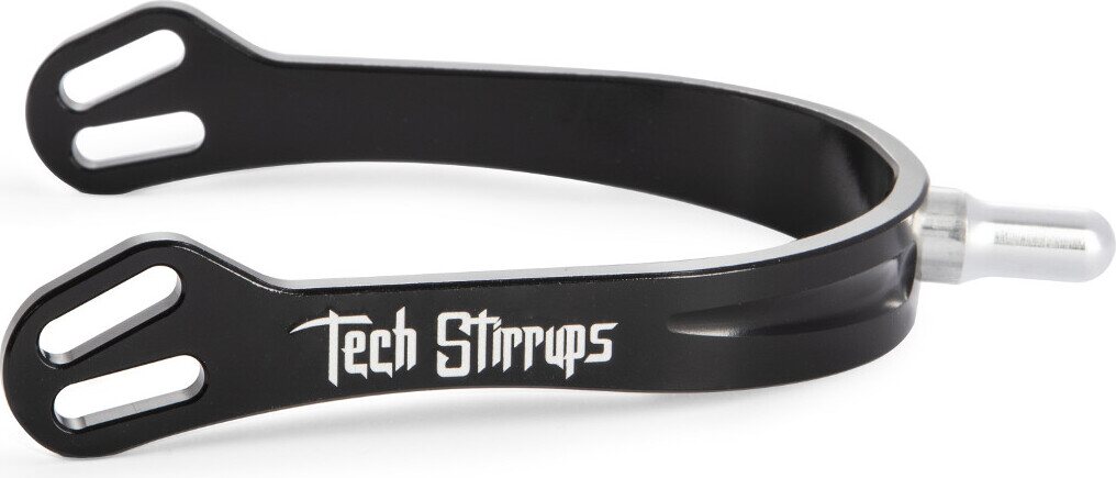Tech Stirrups Verona Long kannukset Musta
