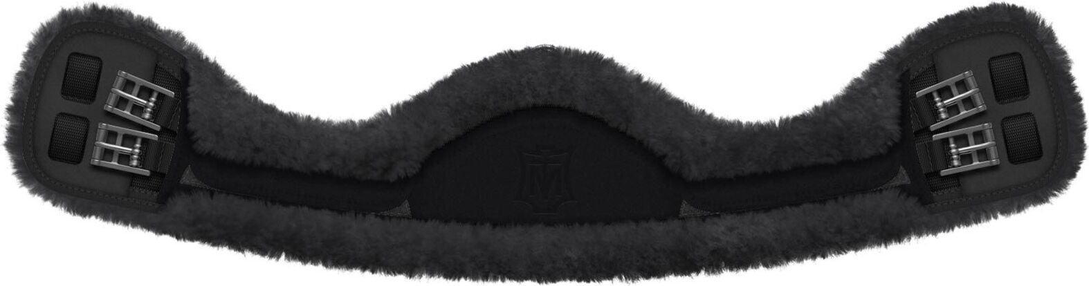 Mattes Slimline Crescent lyhyt satulavyö Musta/Graphite