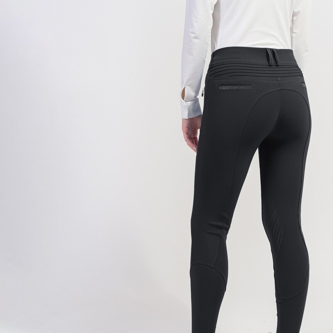 Samshield Clara fullgrip ratsastushousut Musta