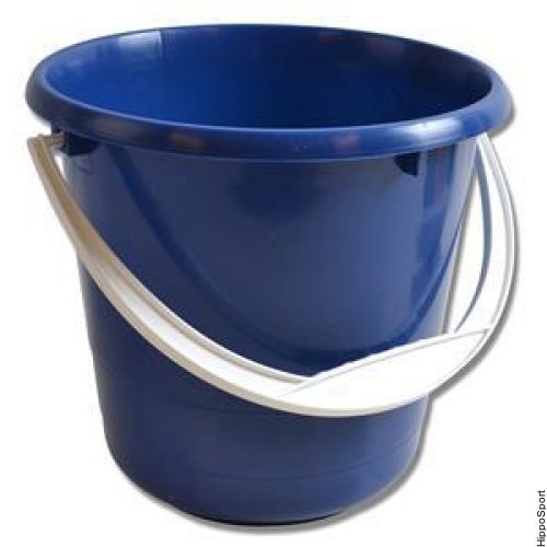 Kannellinen ämpäri Sininen/Valkoinen