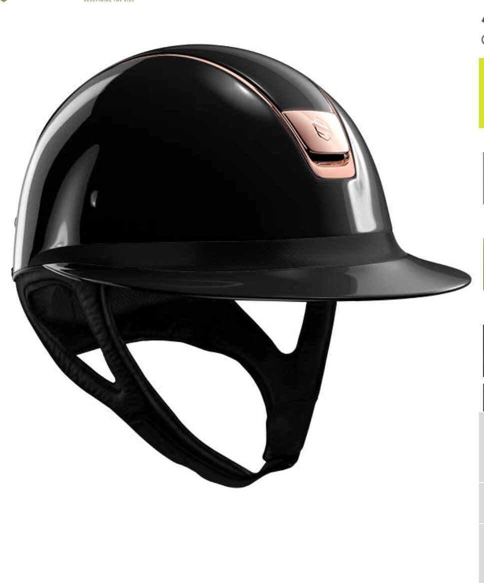 Samshield Miss Shield 2.0 Glossy Rosegold ratsastuskypärä Musta