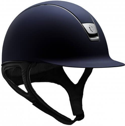 Samshield Shadowmatt 2.0 + 5sw ratsastuskypärä Navy/Titanium