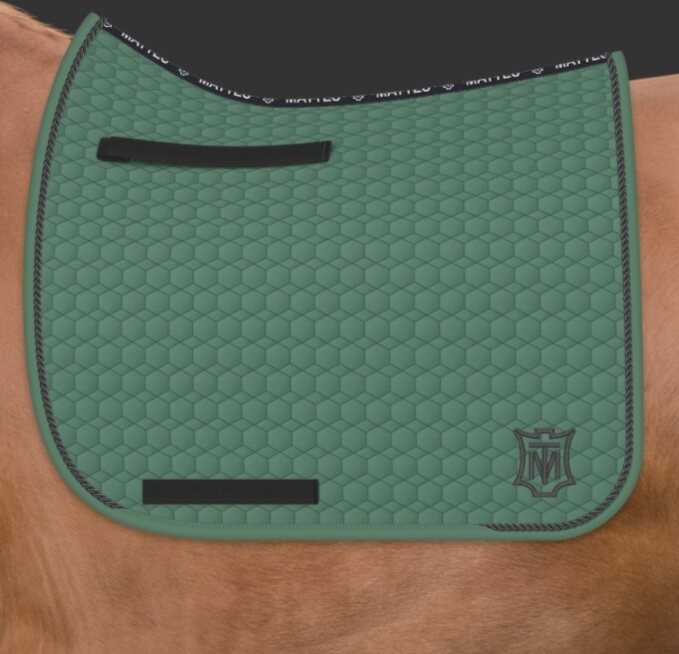 Mattes Quilt satulahuopa Racing Green/Graphite