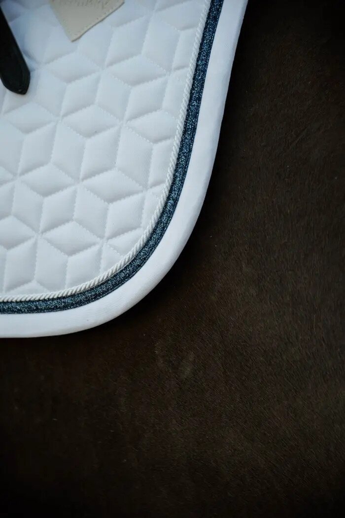 Kentucky Glitter rope satulahuopa pony Valkoinen/Navy