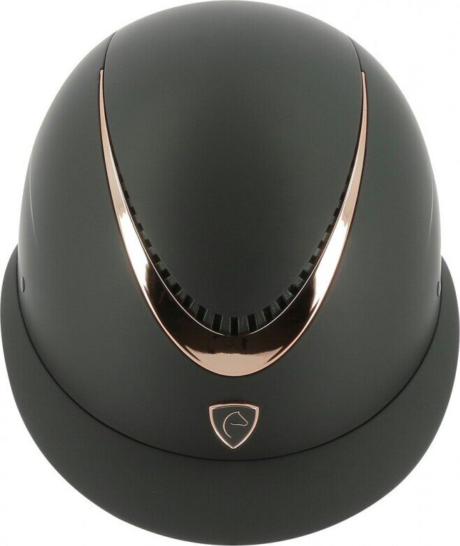 EquiThéme Wings Mips ratsastuskypärä Musta/Ruusukulta