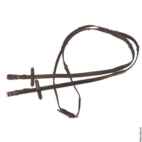 Horse Comfort Anti-slip ratsastusohjat Ruskea