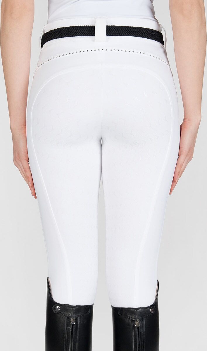 Equiline Cecilef fullgrip ratsastushousut Valkoinen