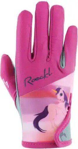Roeckl Koppl lasten ratsastushanskat Pinkki