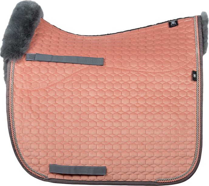 Mattes SS24 Velvet satulahuopa lampaankarvalla Rose