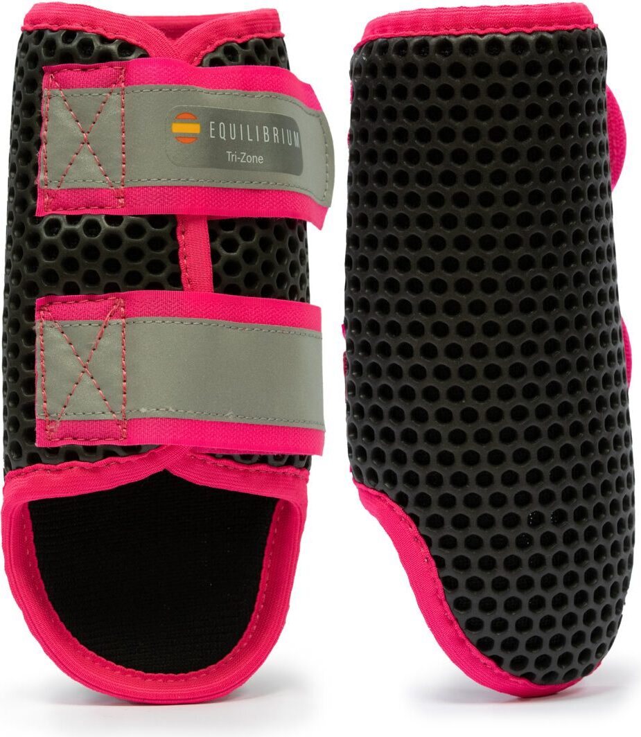 Equilibrium Tri-Zone hivutussuojat Heijastava pinkki