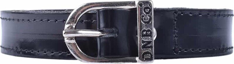 DeNiro Wrat Calfskin kannusremmit Brushed Black