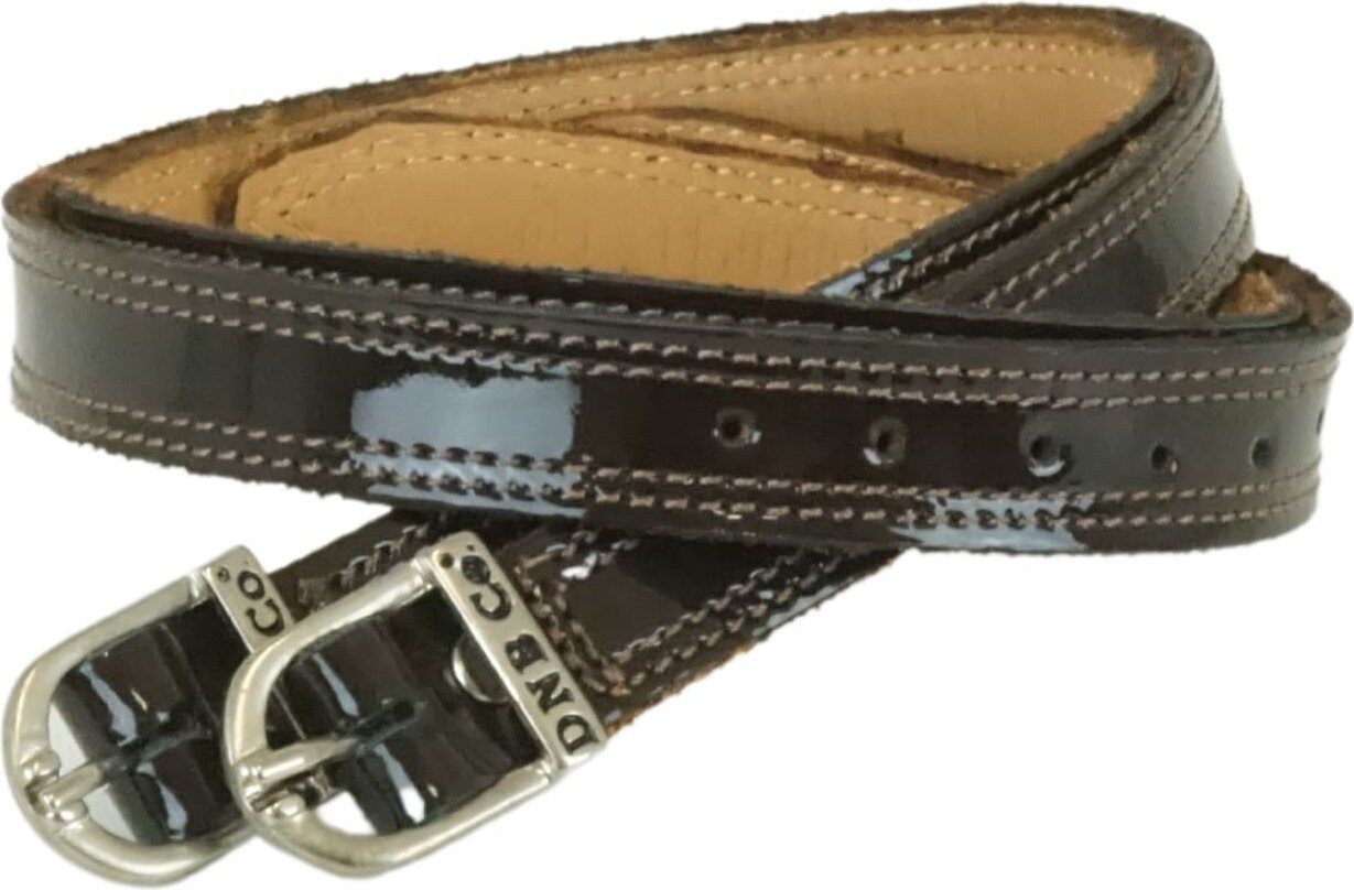 DeNiro Wrat Calfskin kannusremmit Ruskea lakeri