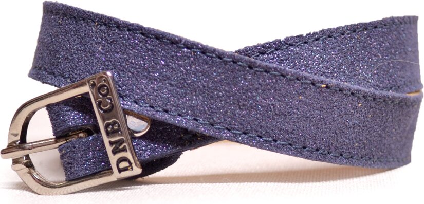 DeNiro Wrat Calfskin kannusremmit Sininen glitter