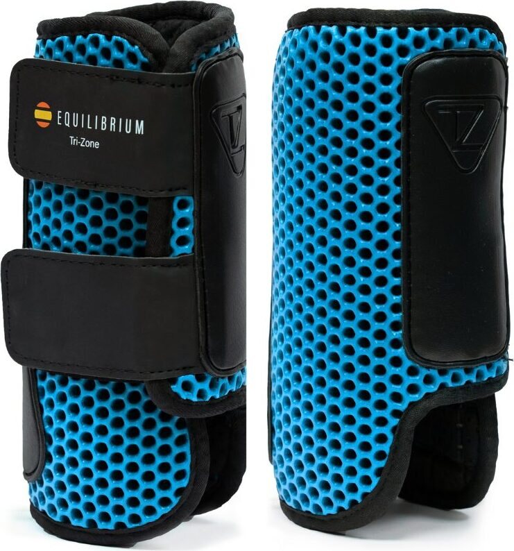 Equilibrium Tri-Zone Impact Sports kenttäsuojat Azure Blue