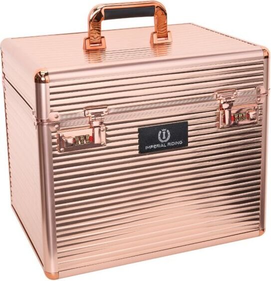 Imperial Riding Grooming box shiny hoitolaatikko Rosegold