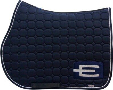 Equiline Octagon E-logo Glitter satulahuopa Navy/Hopea Glitter